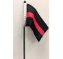 4"x6" Hand-held Mini Thin Red Line Flags